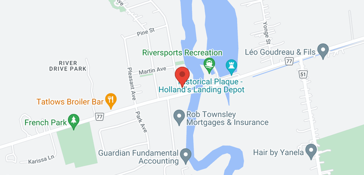 map of 1 RIVER DR